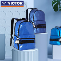 威克多(VICTOR)胜利时尚炫彩运动潮流多功能双肩背包迷你包羽毛球包 BR3033R纹理蓝