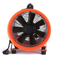 思级 SJECT2-2 风口外径26厘米 提便携式轴流通风机排风换气扇 橘色(单位:台)