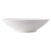 TTyoop 创意拉面碗汤碗 13英寸浅碗-白瓷