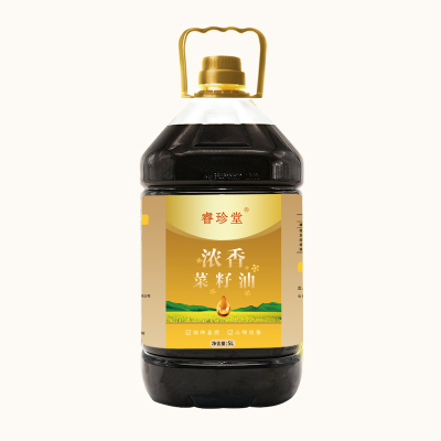 睿珍堂浓香菜籽油(三级)5L/桶