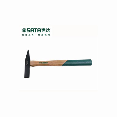 世达(SATA) 胡桃木柄焊工除锈锤 0.6磅 92352