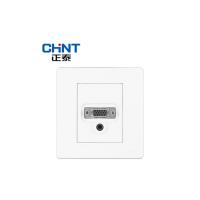 正泰(CHNT) 音频视频插座(HD15+F3.5) NEW2-C32710 白色