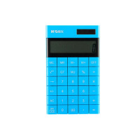 晨光(M&G) 简薄平板桌面型计算器 165*100*12.5mm 蓝色 ADG98719