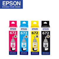 爱普生(EPSON) T672 原装4色墨水一套
