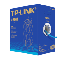 TP-LINK 六类非屏蔽网络工程线 TL-EC6-305B 305米/卷