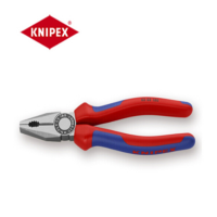 凯尼派克(KNIPEX) 双色手柄省力型钢丝钳 K0302180