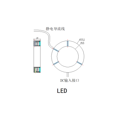 显微镜防静电 环形灯灯 RN6599B24 货期10-15天