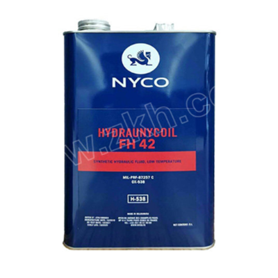 液压油 HYDRAUNYCOIL FH-42 MIL-PRF-87257 5L 货期3-4个月
