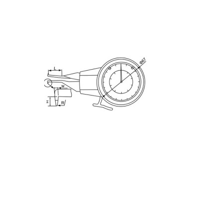 FOWLER 内卡规(进口)数显 10-30mm 分度值 0.005mm 54-523-151G