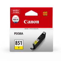 佳能(Canon) 打印机 MX728 耗材名称 851Y墨盒
