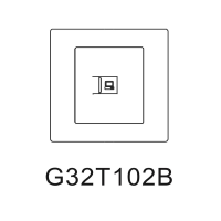 网络插孔面板 G32T102B 10个起订 无维保 货期7-10天