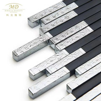 玛戈隆特 合金筷-白玉兰 (银)10双 1.10.00401