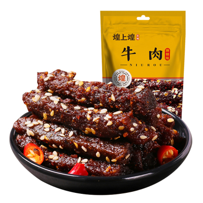 煌上煌 麻辣牛肉手撕零食100g