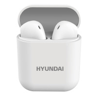 现代HYUNDAI-TWS蓝牙耳机真无线双耳运动耳机i12 白色