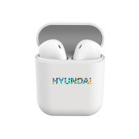 现代HYUNDAI-TWS蓝牙耳机真无线双耳运动耳机i12 国潮版