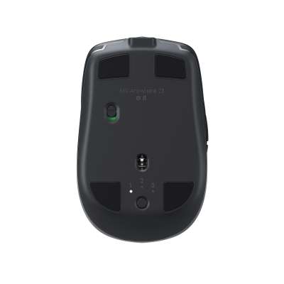 Logitech罗技优联双模无线蓝牙鼠标罗技 MX Anywhere 2S(新版)黑色