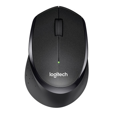 Logitech罗技无线大手鼠标 B330 黑色