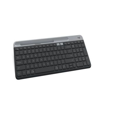 罗技(Logitech)K580无线蓝牙键盘 便携超薄键盘 平板键盘 黑色