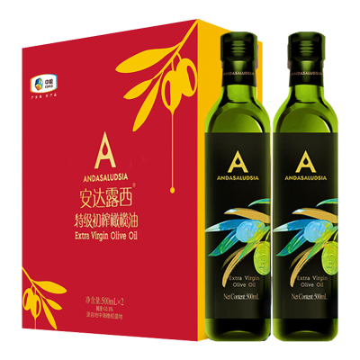 安达露西特级初榨橄榄油礼盒500ml*2