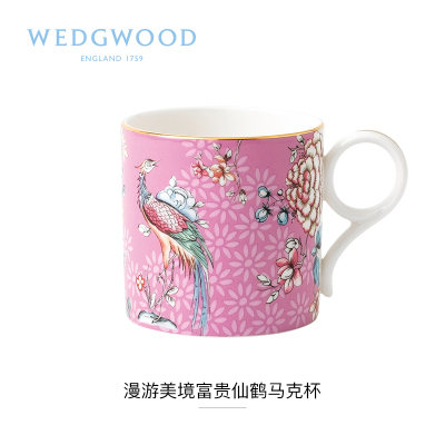 wedgwood漫游美境富贵仙鹤马克杯 40024010