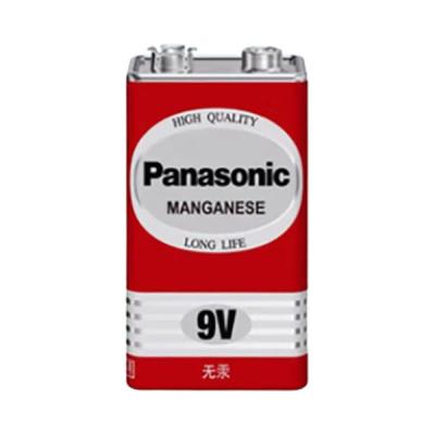 PANASONIC/松下 碳性电池 6F22ND/1S 10粒 9V 1盒 销售单位：盒