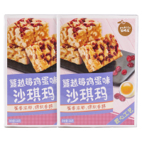 富崎乐蔓越莓鸡蛋味沙琪玛 338g/盒 2盒装