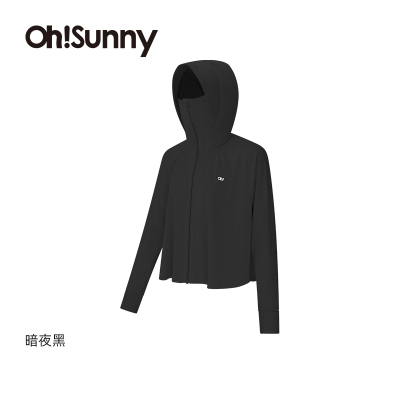 ohsunny-暮光系列-女式升级护手防晒服SLC3M082D 暗夜黑 1件起发