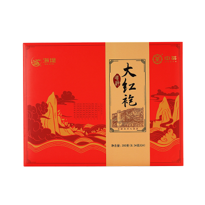 中粮中茶唯粹大红袍礼盒200g