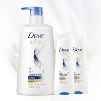多芬(DOVE)洗发水护发素套装 密集滋养修护(洗发乳700ml+润发精华素195mlx2赋活系列(新老包装随机发货)