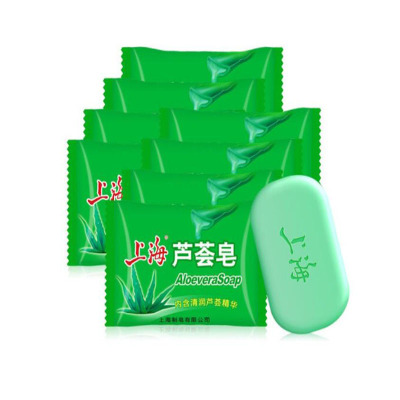 上海香皂(SHANGHAI XIANGZAO)上海芦荟皂 85克 (1块)