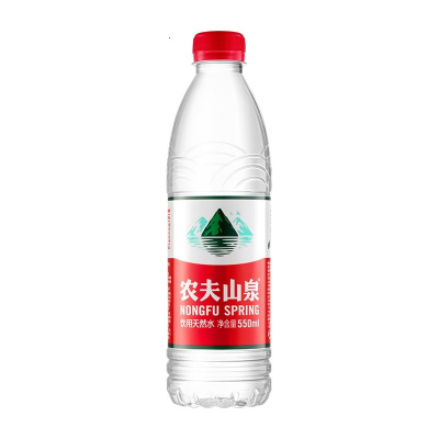 农夫山泉 饮用天然水塑膜装 550ml12瓶/箱 (单位:箱)