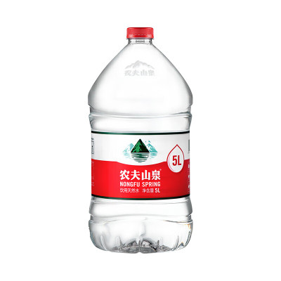 农夫山泉 饮用天然水5L*4瓶 (单位:箱)