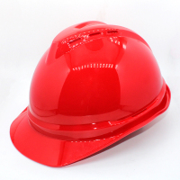 重安(CHONG AN)78A型安全帽 ABS塑料V型透气孔头盔安全帽(配防近电报警器) 红色