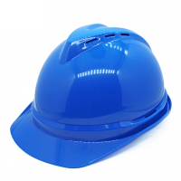 重安(CHONG AN)78A型安全帽 ABS塑料V型透气孔头盔安全帽(配防近电报警器) 蓝色