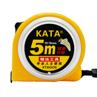 锴达(KATA)5米钢卷尺盒尺伸缩尺米尺标准测量工具公制双色覆膜 KT31005