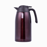 膳魔师 THV-2000-CBW 保温杯男女士便携咖啡壶大容量户外热水瓶 14.8cmX14.8cmX28.2cm 红棕