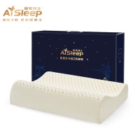 睡眠博士(AiSleep)斯里兰卡进口原装天然乳胶枕头 成人乳胶枕芯 睡眠颈椎枕 93%天然乳胶含量