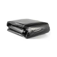 安居先森黑色垃圾袋大号平口塑料袋铁路环卫宾馆批发标准黑色60*80 100只/包(包)
