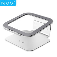 NVV 笔记本支架 电脑支架升降散热器 铝合金办公抬高增高架子手提电脑架托联想华为苹果macbook支架N3