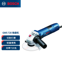 博世(BOSCH)GWS 720 角磨机切割机 打磨机磨光机 720瓦 100mm 多功能电动工具 重载级