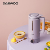 大宇(DAEWOO) 破壁机 迷你豆浆机全自动多功能加热料理机榨汁机辅食机养生壶小型2人0.6L 流云白(无养生壶)