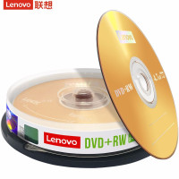 联想(Lenovo)DVD+RW 空白光盘/刻录盘 1-4速4.7GB 台产档案系列 桶装10片 可擦写 可重复刻录