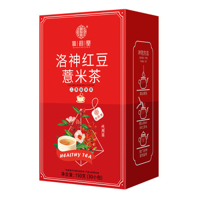 谯韵堂 洛神红豆薏米茶150g/盒