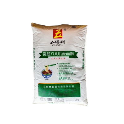 五得利六星强筋六A小麦芯粉25kg/袋