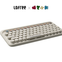 洛斐(LOFREE)EH112S 圆点蓝牙机械键盘 蜡笔小新套装