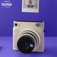 富士(instax)拍立得 一次成像相机 SQUARE SQ1 云母白