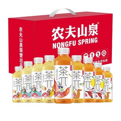 农夫山泉茶π礼盒装(混合口味)500ml*9