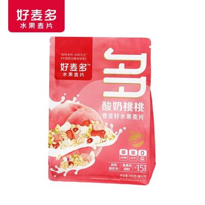 好麦多 酸奶桃桃奇亚籽水果麦片 330g