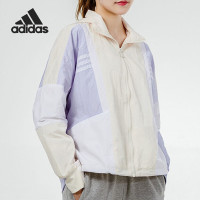 阿迪达斯(adidas)女子连帽防风时尚休闲运动夹克外套