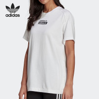 阿迪达斯(adidas)2021年女子三叶草短袖夏季休闲运动T恤
